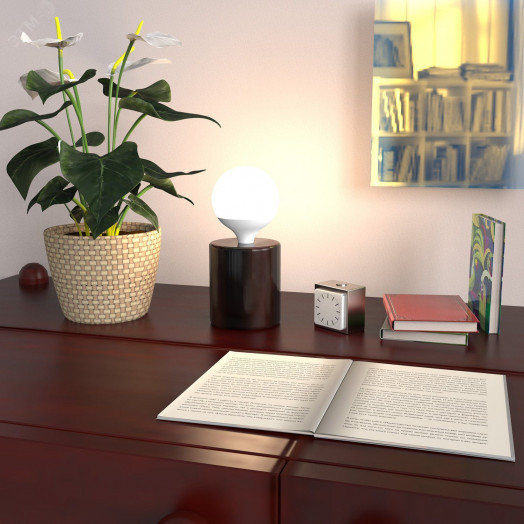 Лампа светодиодная LED 16 Вт 1540 лм 4100К шар G95 нейтральный E27 AC 220В Black Gauss