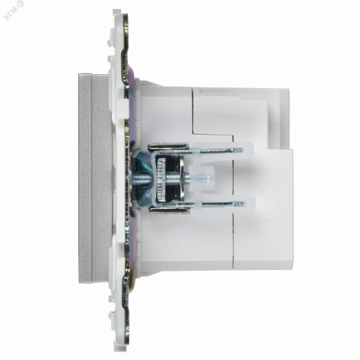 SKANDY Розетка USB A+A 3,1А SK-R15S серебряный IEK