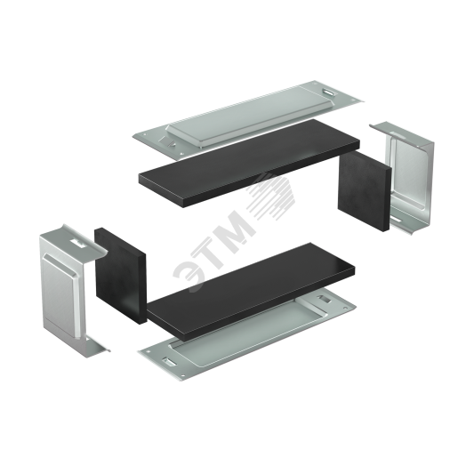 Комплект для обеспечения степени защиты IP44 в местах соединения секций лотков  400х80