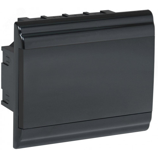 Корпус модульный пл. встр. ЩРВ-П-9 PRIME черный IP41