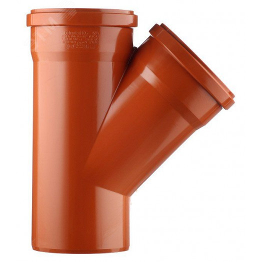 Тройник наружной канализации 45 град. 315х110