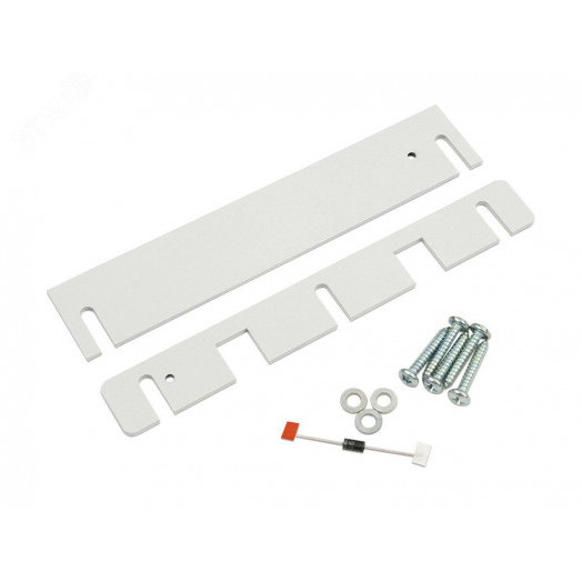 Замок электромагнитный ALM-250FT-24V, усилие удержания якоря 250 кгс, влагозащищенный, белый