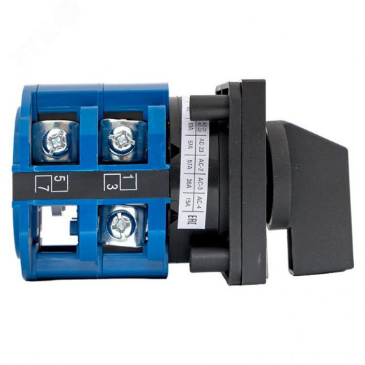 Переключатель кулачковый ПК-1-13 63А 3P 0-1