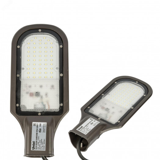 Светильник светодиодный уличный консольный ULV-R22H-35W/6500K IP65 GREY Дневной (6500K) Угол 110 градусов