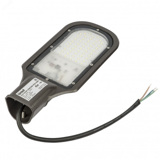 Светильник светодиодный уличный консольный ULV-R22H-35W/6500K IP65 GREY Дневной (6500K) Угол 110 градусов