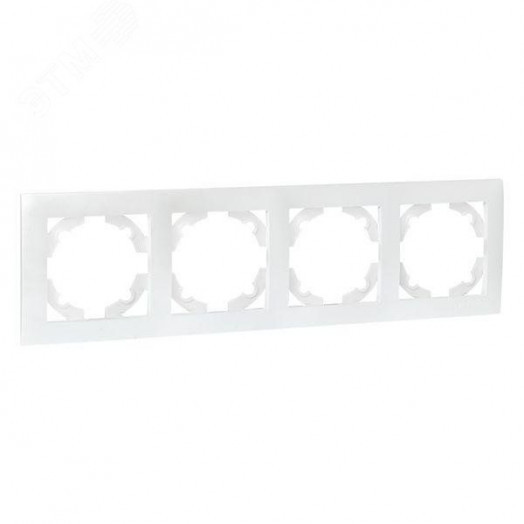 Валенсия Рамка 4-местная жемчуг