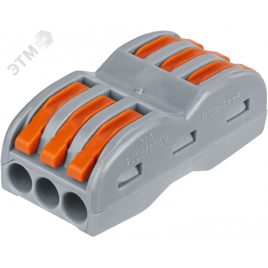 Клемма монтажная NTC-R-3x3-6-B5 (5 шт)