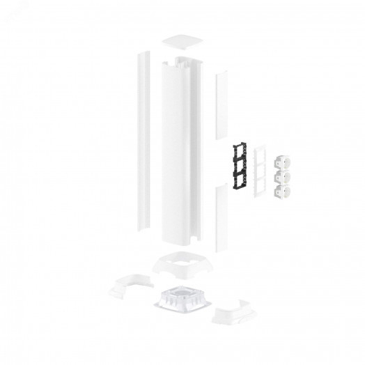 Заглушка белая для колонн 09592/09582/09572