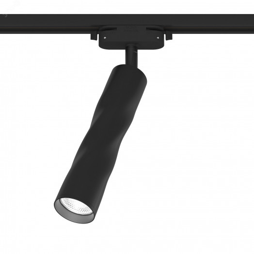 Светильник трековый, поворотный, светодиодный, ARTLINE, цилиндр, 55х55х200, 10Вт, 800Лм, 4000К, 230В, алюминий, 5,3м, черный, 59705 0, Ritter