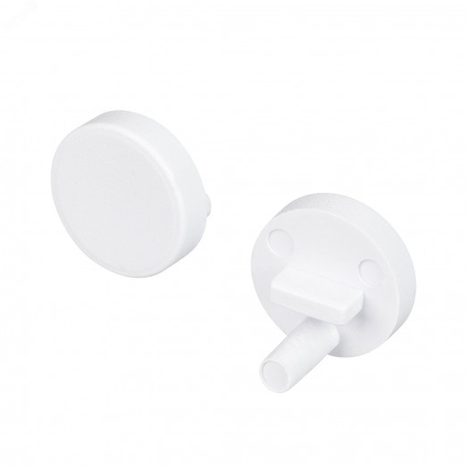 Заглушка ARH-ROUND-D8 глухая (пластик)