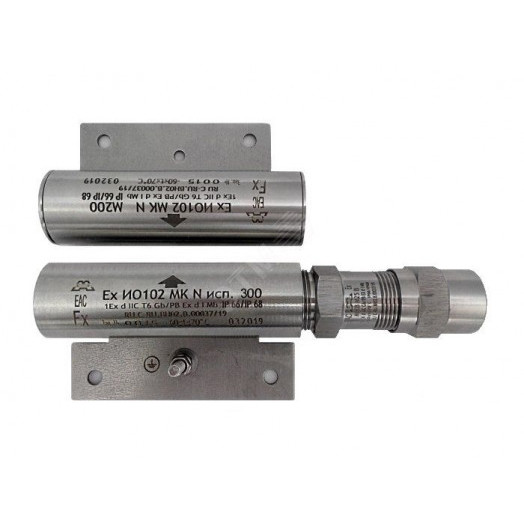 Извещатель охранный магнитоконтактный точечный    взрывозащищенный Ех ИО102 МК N исп.300 с магнитом М-200