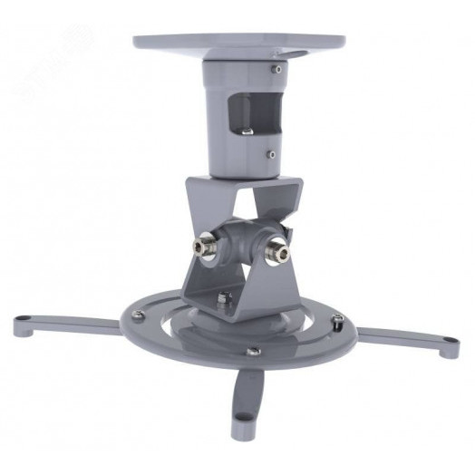 Кронштейн для проектора CS-VM-PR01-AL потолочный поворот и наклон, макс.10кг., серебристый