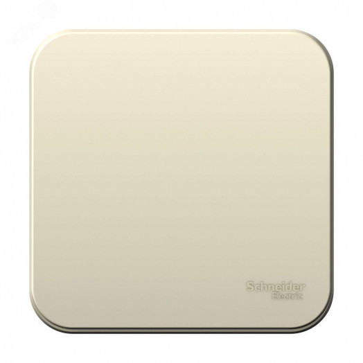 BLANCA  одноклавишный выключатель наружный  (cх.1), 6а, 250в, молочный