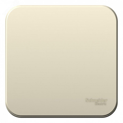 BLANCA  одноклавишный выключатель наружный  (cх.1), 6а, 250в, молочный