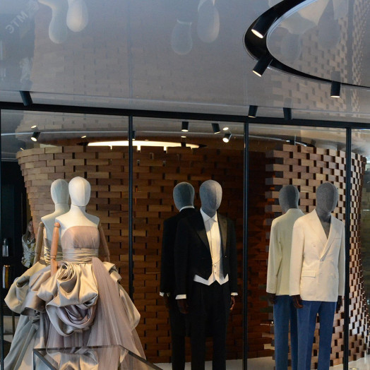 Светильник светодиодный трековый на шинопровод ДПО-30w 4000К 2700Лм белый