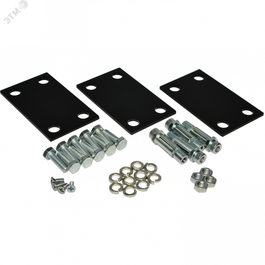 Комплект монтажный MK AL-ZL-Inside для крепления замка AL-ZL-01, черный