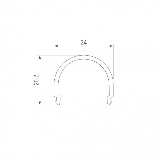 Экран G-LP полуматовый для PLS-GIP (ARL, Пластик)