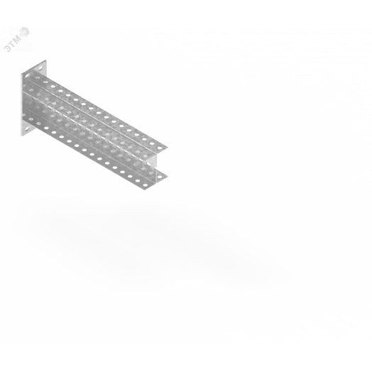 Консоль П-образная усиленная БКПУ.85.80.400.2.1