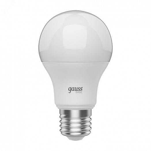 Лампа светодиодная LED 11.5 Вт 1060 лм 3000К А60 груша теплый E27 AC 220В Basic Gauss