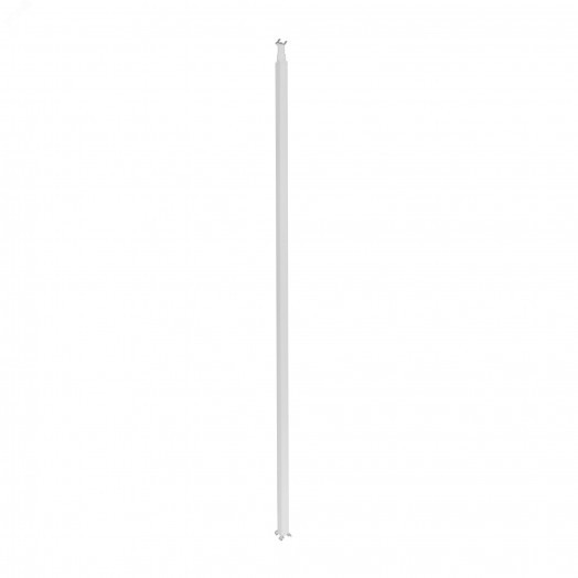 Snap-On колонна алюминиевая с крышкой из пластика 1 секция 4,02 метра, с возможностью увеличения высоты колонны до 5,3 метра,  цвет белый