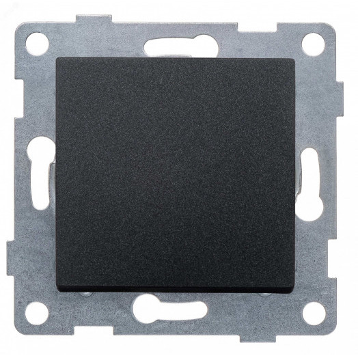 GUSI Ugra механизм выключателя 1кл., скрытая  установка,  10А, 250В. Цвет: графит.