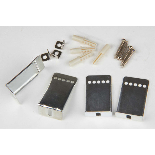 Комплект настенно-потолочного крепления для светодиодных панелей UFL-F02 SILVER 100 POLYBAG, короткий