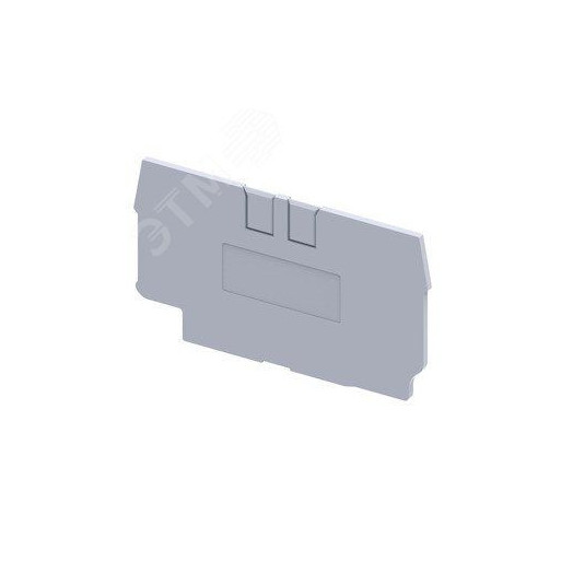 Крышка концевая OptiClip EPCX6-серый для клемм CX6