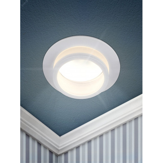 Светильник встраиваемый алюминиевый KL89 WH MR16/GU5.3 белый