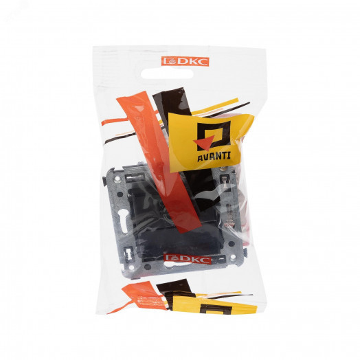 Avanti Диммер поворотный в стену, ''Черный квадрат''