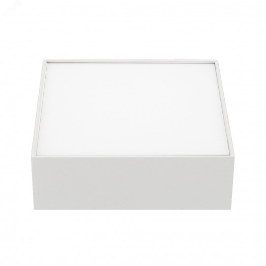 Светильник SP-QUADRO-S175x175-16W Warm3000 WH 120 deg 230V IP40 Металл 3 года