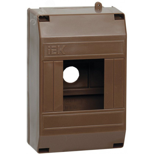 Бокс КМПн 1/4 для 4-х автоматических выключателей наружная установка (Дуб)