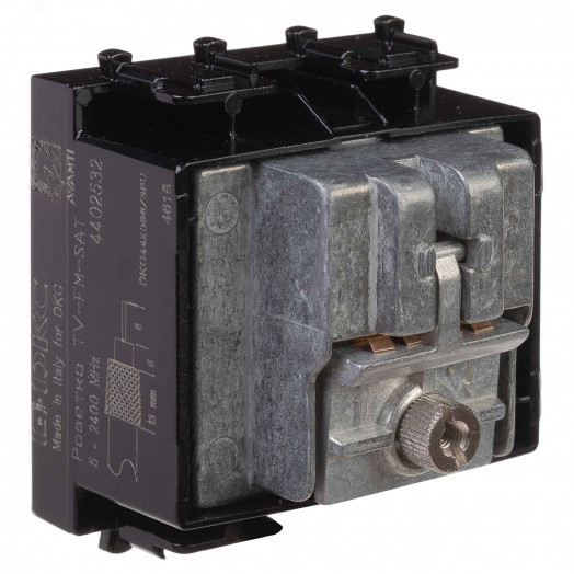 Avanti TV-FM-SAT ''Черный квадрат'', 16A, 2 модульный