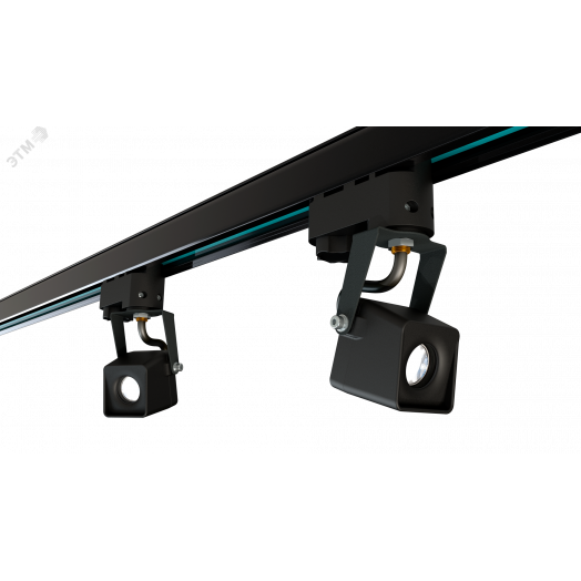 Светильник L-mouse 3/Spot/К10/840/01/SH/230AC IP20 RAL9005 (черный) НИОКР