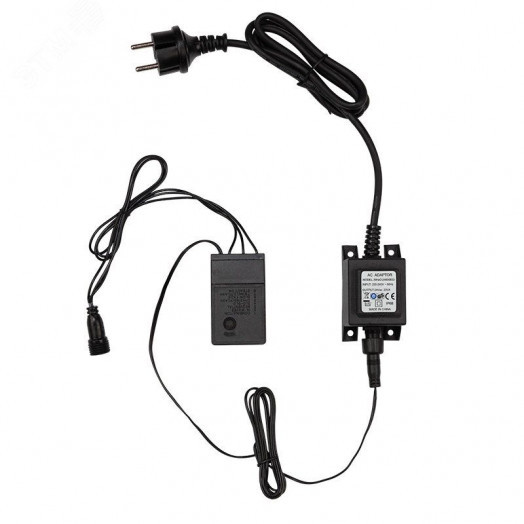 Гирлянда LED ClipLight 24 V, 3 нити по 20 м, свечение с динамикой, диоды белые