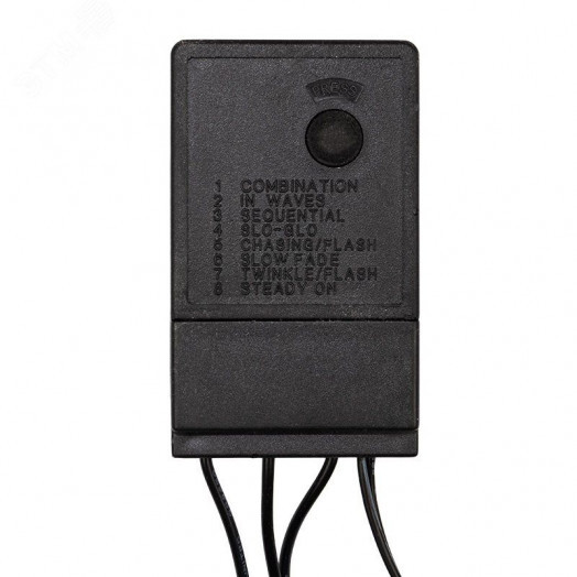 Гирлянда LED ClipLight 24 V, 3 нити по 20 м, свечение с динамикой, диоды белые