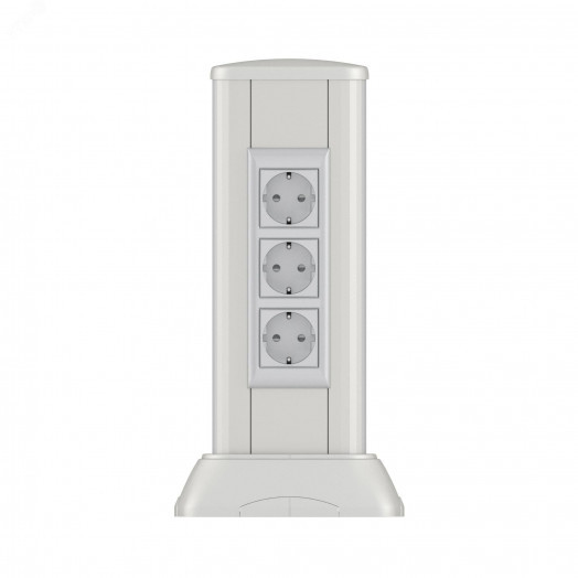 Миниколонна алюминиевая 0.35м серый металлик