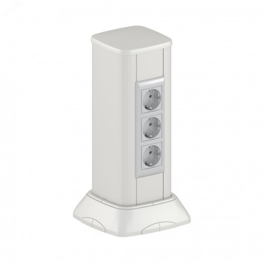 Миниколонна алюминиевая 0.35м серый металлик