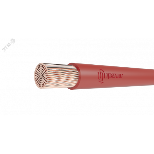 Провод силовой ПуГВнг(A)-LS 1х35 коричневый ТРТС