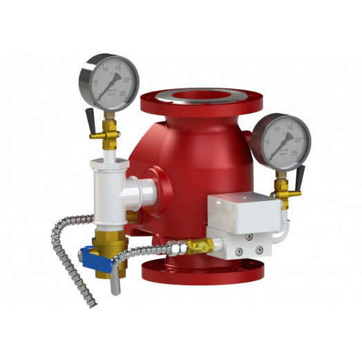 Узел управления спринклерный водозаполненный      УУ-С65/1,6В-ВФ.О4-01 "Прямоточный-65"