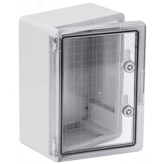 Корпус пластиковый ЩМПп 350х250х150мм прозрачная  дверь  УХЛ1 IP65
