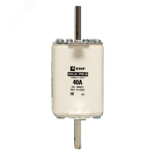 Вставка плавкая ППН-35 250/40А габарит 1