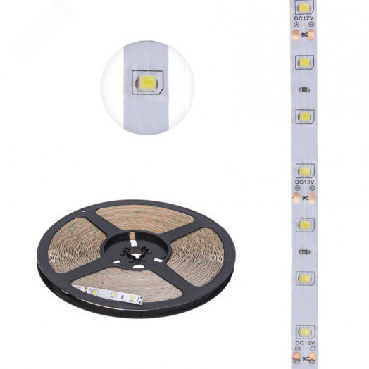 Лента LED бухта 20 м 12 В 2835 6500 К IP23 60 LED/м LAMPER