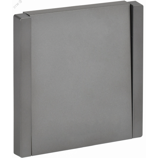 FORTE&PIANO Выключатель 1-клавишный проходной 10А FP503 сталь IEK