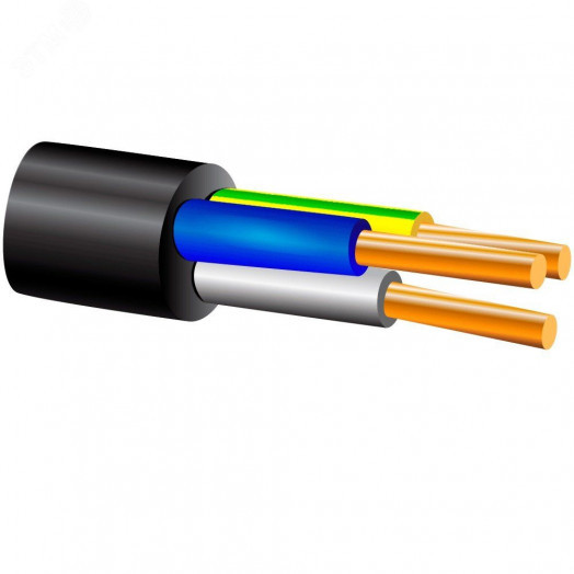 Кабель силовой ВВГнг(А)-LS 3х6ок (N, PE) - 0.66 ТРТС