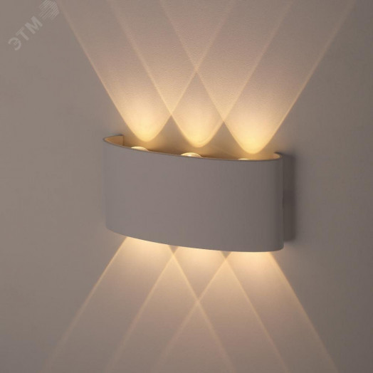 Подсветка декоративная светодиодная 6*1Вт IP 54 белый WL12 WH