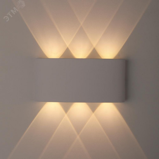 Подсветка декоративная светодиодная 6*1Вт IP 54 белый WL12 WH