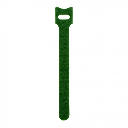 Мягкий многоразовый хомут на тканевой основе 310x17-ЗЕЛЕНЫЙ