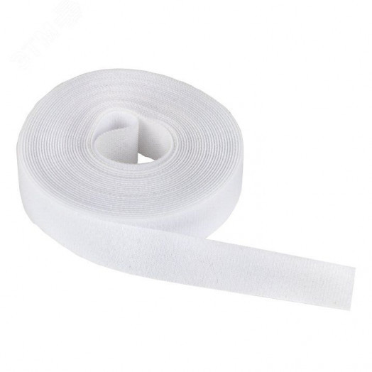 Хомут-липучка 20 мм (5м ролл) белый PROxima