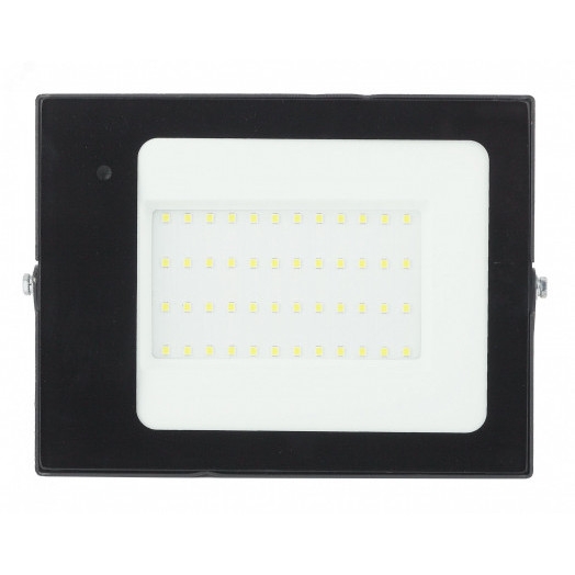 Прожектор светодиодный ДО-50W LPR-041-1-65K-050 50Вт 3500Лм 6500К датчик движения нерегулируемый 183x131x36