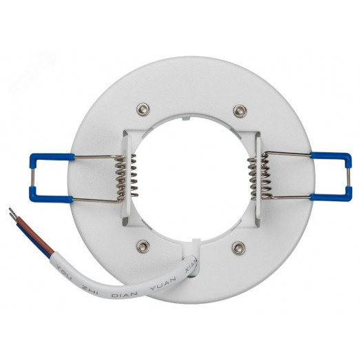 Светильник встраиваемый под лампу GX53 DK97 WH/Blue белый голубой